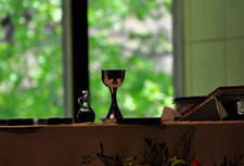 Chalice Image of the chalice on the altar at St. Matthew's Church