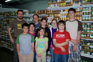 St. John's Youth Spring Break Service 2 St. John's Youth help at Needline