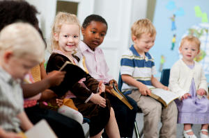 Children in Sunday School