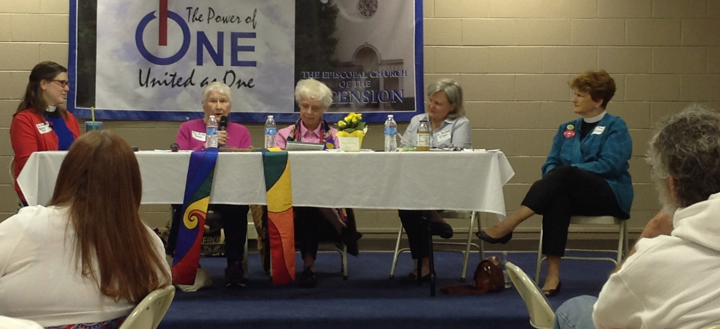 Panel at symposium on 40th Anniversary of the Ordination of Women in The Episcopal Church on April 11, 2015 Panel at symposium on 40th Anniversary of the Ordination of Women in The Episcopal Church on April 11, 2015