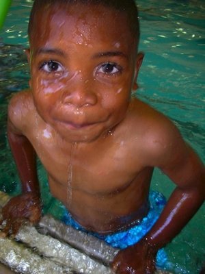 Child in Pool