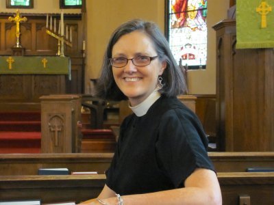 The Rev Marian Fortner, Rector of Trinity Marian Fortner