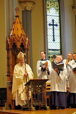 White Seating Cathedral Bishop Terry White is officially seated at Christ Church Cathedral