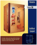 Far Infrared Sauna - Futura Series 200 (SunSauna)
