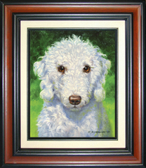 Pet Portrait in Oil ~ Modern Style
