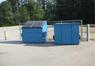 The dumpsters are painted! 