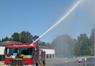Firetruck watering 