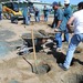 Digging holes
