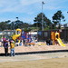 The slides appear . .