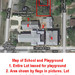 School and Playground lot