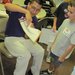 Ethan shows Javier what's in his playground picture on Design Day.