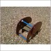 Repaired play equip (see left rod)