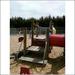 Wooden play structure (from 1984) - 2