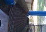 Protruding bolts under slide