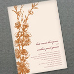Fall Wedding Invitation Templates