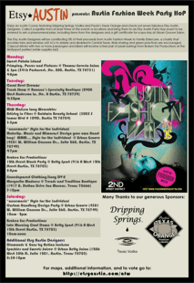 Fashion Week Party Hop Flyer Fashion Week Party Hop Flyer