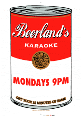 Beerland_karaoke_poster