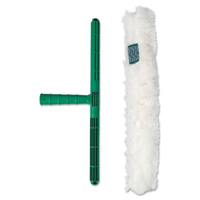 UNGWC450 - Unger Original Strip Washer with Green Nylon Handle; White Cloth Sleeve; 18''