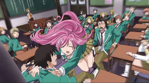 Moka the glompire, from Rosario+Vampire Moka the glompire, from Rosario+Vampire