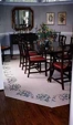 Hand-Painted Sisal with Scroll Pattern Hand-Painted Sisal with Scroll Pattern