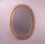 Oval Giltwood Mirror