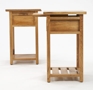 Butternut Bedside Tables Butternut Bedside Tables