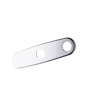 Accessories 10" Two Hole Euro Escutcheon, 07 555 Accessories 10" Two Hole Euro Escutcheon, 07 555