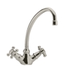 Classic Kitchen/Bar Faucet High Profile with Dual Arabesk Handle, 31 061 Classic Kitchen/Bar Faucet High Profile with Dual Arabesk Handle, 31 061