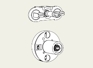 Victorian Jetted Tub Shower System Rough