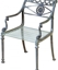 Star and Dolphin Design Arm Chair