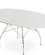 glossy table - oval