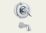Victorian Pressure Balanced with volume control Tub Trim