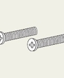 Classic Overflow plate screws Classic Overflow plate screws