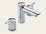 Grail Widespread Bath Faucet Grail Widespread Bath Faucet