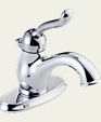 Leland Centerset Bath Faucet, 1 or 3 Hole Mount
