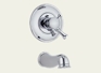 Lockwood Pressure Balanced with volume control Tub Trim