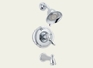 Victorian P/Balanced with volume control Tub/Shower Trim