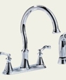 Vessona Two Handle Kitchen Faucet w/ spray Vessona Two Handle Kitchen Faucet w/ spray