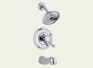Lockwood P/Balanced with volume control Tub/Shower Trim