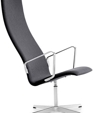 oxford; high-back lounge chair