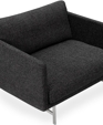 pl110 lounge chair with armrests