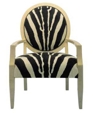 Art Deco Fauteuil Zebra Art Deco Fauteuil Zebra