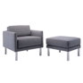 Boxer Lounge Chair & Ottoman Boxer Lounge Chair & Ottoman