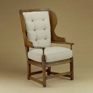 122 Cottage Wing Chair Volute Series 122 Cottage Wing Chair Volute Series