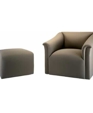 Jeffry Lounge Chair & Ottoman