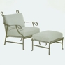417 & 418 Petal Club Lounge Chair & Ottoman 417 & 418 Petal Club Lounge Chair & Ottoman