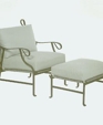 417 & 418 Petal Club Lounge Chair & Ottoman