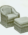 155 & 175 Round Back Lounge Chair & Ottoman