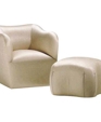 Wave Lounge Chair & Ottoman