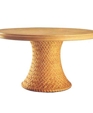 Basket Weave Dining Table